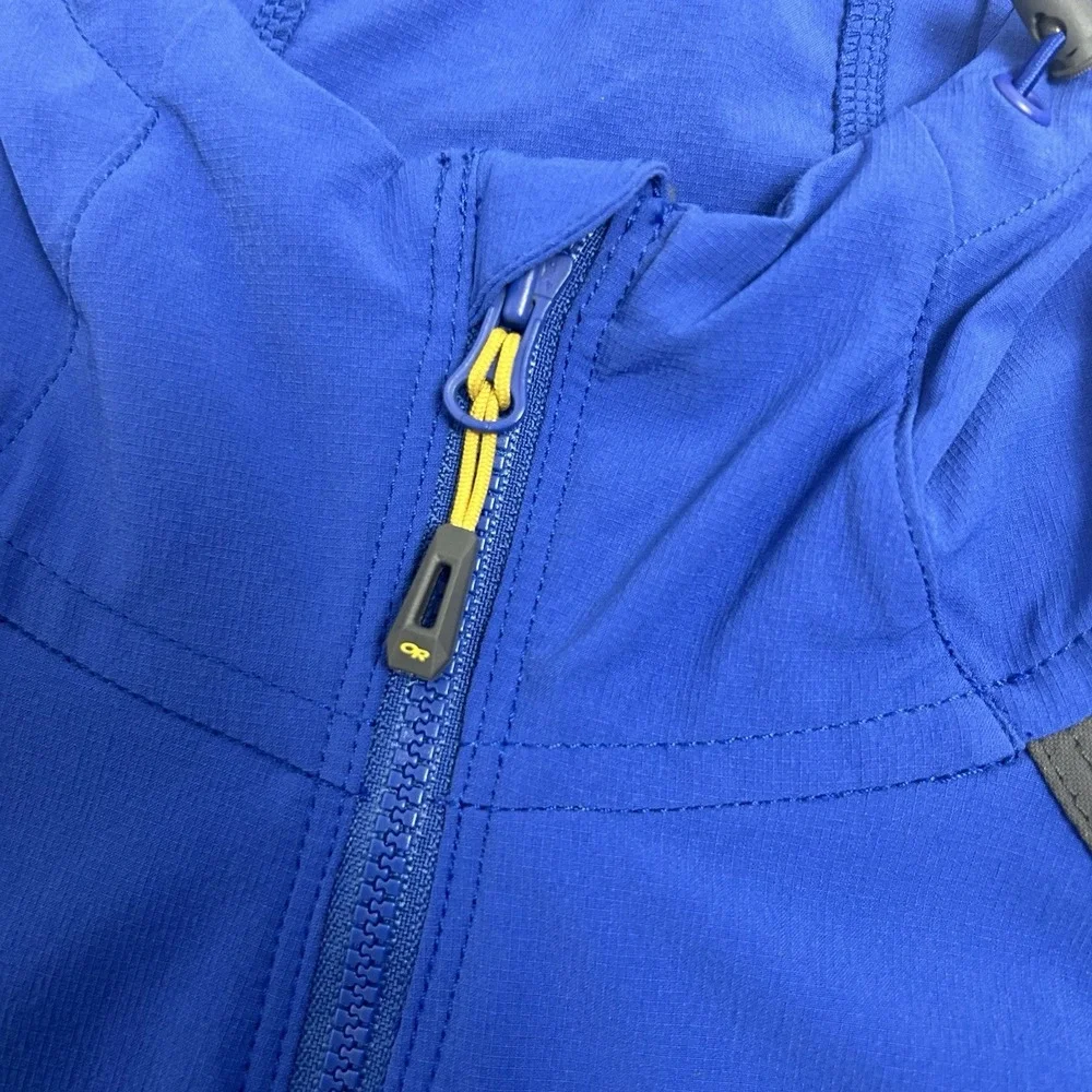 Outdoor Research Men's Ferrosi Hooded Softshell Jacket M Lightweight Blue 269171